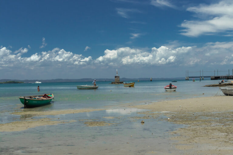 Itaparica,,Bahia,,Brazil,-,Dezember,31,,2020,-,Fisherman,Boats